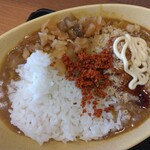 Yude Taro Kashiwa Natogaya Ten - 朝そばのカレー(2024.3.11)