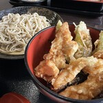 手打ち蕎麦 あかね - ミニとり天丼