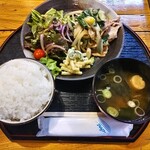 Machi no Eki Shikisai Kan - きまぐれ定食？　750円