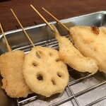 Agetate Kushikatsu Maruyama Yokocho Tecchan - 