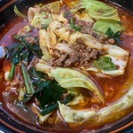 和彩 - 料理写真:麻辣刀削麺