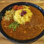 Whole Spice Curry Ebisu Seiran - スパイシーチキンカレーＺ定食¥1.200を