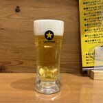 井手ちゃんぽん - 生ビール