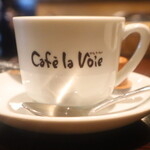 cafe la voie Kadoya Hoteru - ホットコーヒー