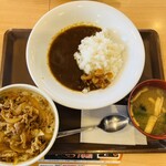 Sukiya Yonjugogo Higashimatsushima Yamato Ten - 牛丼Wセットランチ