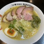 ラーメンにっこう - 鶏白湯-塩-（チャーシュー トッピング）