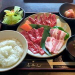 焼肉道場ローヤル黒丑人 - 料理写真:焼肉Ａセット