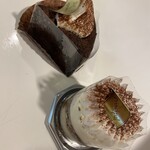 パティスリープリンシパル - 料理写真:名前が覚えられない。。！でも味は全て良しやで！右側最高のうまさ！神さんも大喜び！