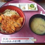 Clover House - 別海ジャンボホッキ　カツ丼