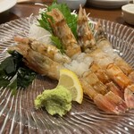 海鮮問屋 村上水産 鮮魚部 - みるからに解凍な猛者えびちゃんｗ