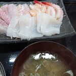 おいらの干物 漁太 - 刺身定食