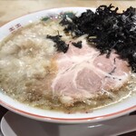 新潟老麺 あばり - 燕鬼背脂老麺　アップ