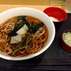 いろり庵きらく - 朝食そば 420円(税込)(2024年4月10日撮影)