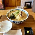 Udon Soba Dokoro Sanshoan - 直方市三升庵　揚げ餅と舞茸のみぞれうどん　800円税込