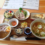 Okinawa Soba Cafe Tenten - てんてん御膳¥1,290