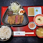 Oboro Ya - (限定5食)生ハラミ牛カツ定食