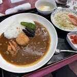 新千葉カントリー倶楽部 - ランチのカレーライス