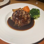 Market Restaurant AGIO Sanshain Arupa Ten - Lunch Menu　炭火焼きハンバーグデミグラスソース　2,600円(税込)