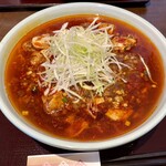 Sabou Shuka Needs - 麻婆ラーメン　辛めはなかなか(；´Д`A