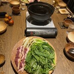 Soba Kappou Soba Fuji - 鴨鍋五人前
                        