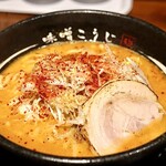 味噌こうじ - 赤辛味噌ラーメン