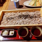 Sushi to Yamagata Soba Kabuki Rakushisu Furonto Ten - 