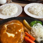 Tezukuri Hamburger Steak to Pizza no Mise Raion - 