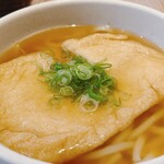 出雲そば やきとり とびた - きつねうどん④