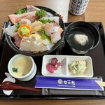 Osakana no Nakada - 海鮮丼御膳 2500円