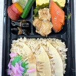 Michi no Eki Toju no Sato Adogawa - たけのこ弁当￥650