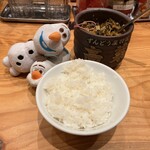 Ramen Zundouya Matsubara Tenbigado Ten - ご飯小　100円(税込)  ※無料サービスの、高菜を美味しく、食べるのです