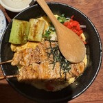 Ninjo Mi Sakaba Engiya - 最後の〆に食べた「とじない親子丼」の味付けはガチで最高