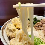 Takara Ya - 肉温玉まいたけぶっかけ アップ