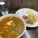 Ryusei - 龍星ラーメンに半チャンから揚げ