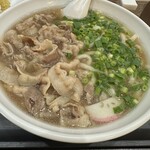 お食事処 はればれ - 肉うどん 大盛り