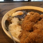 Stand Shimbashi - チキンカツカレー温玉トッピング