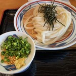 手打うどん かとう - ざるうどん