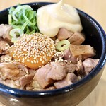 torisoba takeuchi susuru Fushimi Ten - マヨチャーシュー丼