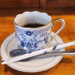 とんかつ ひで - 食後のコーヒーサービス