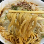 Shokuraku - 魔王¥930内　太麺硬さ普通