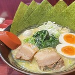 yokohamaiekeiramen akaya Arai Yakushi Sen Ten - 赤盛りラーメン醤油￥1,020