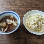 横綱うどん - 肉汁つけ　600円