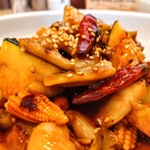 Sichuan Kyodo Sai Shanbarou - 脆貢菜蝦仁