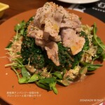 Teppanyaki Chimpanzee - 240428 鉄板焼チンパンジー＠国分寺
                        ブロッコリーと茹で豚のサラダ