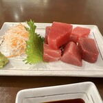 Rakutenchi Spa Tenbo Restaurant - Cセットの『マグロぶつ』