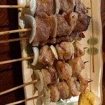 Yakitori Hidechan - 豚串と鳥もも串