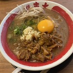 ラーメン東大 - 麺は博多ラーメンみたい。