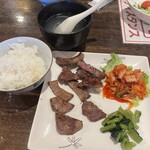 Gyutan no Mise Tantan - 牛タン普通定食（1,900円）