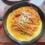 Restaurant Libera - ナポリタン(鉄板+100円)