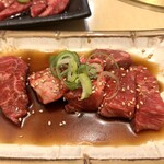 焼肉 たまや - ⚫️松坂牛上ロース810円
